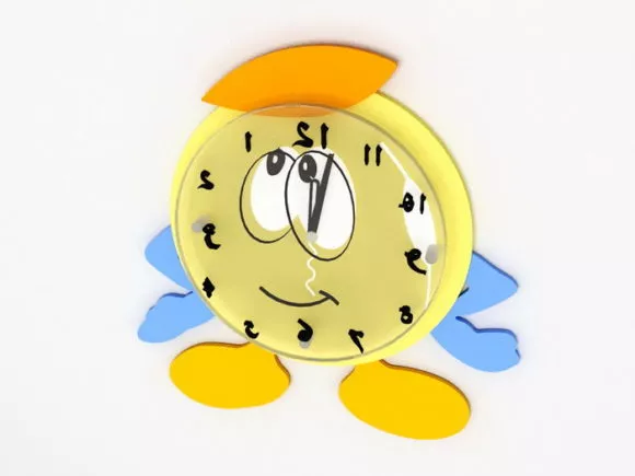 Cartoon Text Crunch 3d model