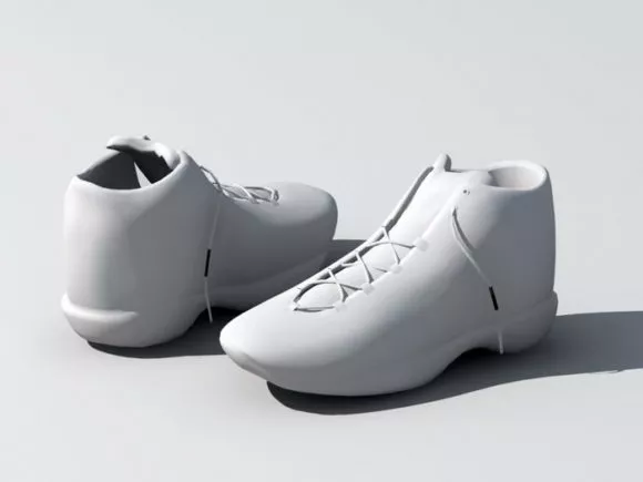 Casual Sneaker Shoes 3d model Casual Sneaker Shoes 3d model