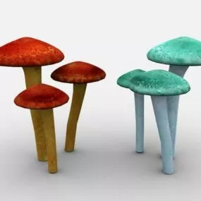 Cave Mushroom 3d model