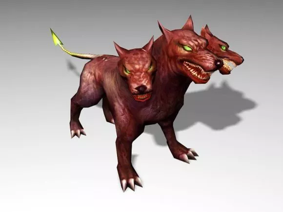 Chinese Chihuahua Dog Animal 3d model