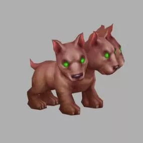 Monster Puppy 3d model