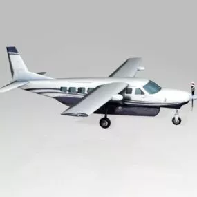 Cessna 208 Aircraft 3d model