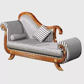 Chaise Lounge Furniture 3d model
