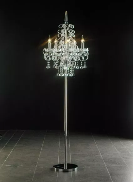 Glass Circle Lamp Ceiling Lamp 3d model
