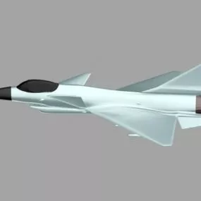 Chengdu J10 Aircraft 3d model
