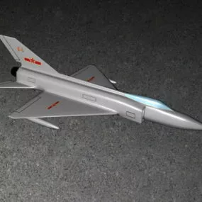 Chengdu J9 Chinese Aircraft 3d model