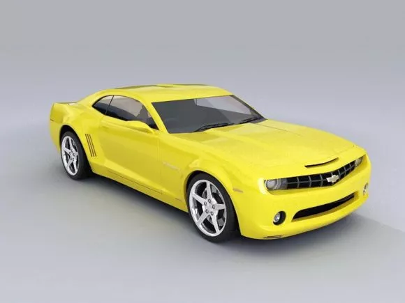 Speeder Cartoon Car 3d model