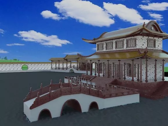 Checkpoint Guard Building 3d model