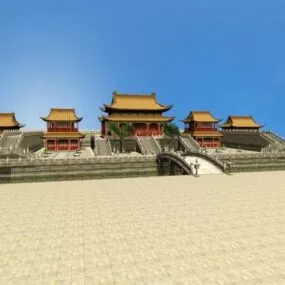 Chinese Ancient Imperial Palace 3d model
