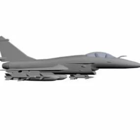 Chinese J10 Aircraft 3d model