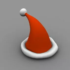 Christmas Hat Decorative 3d model