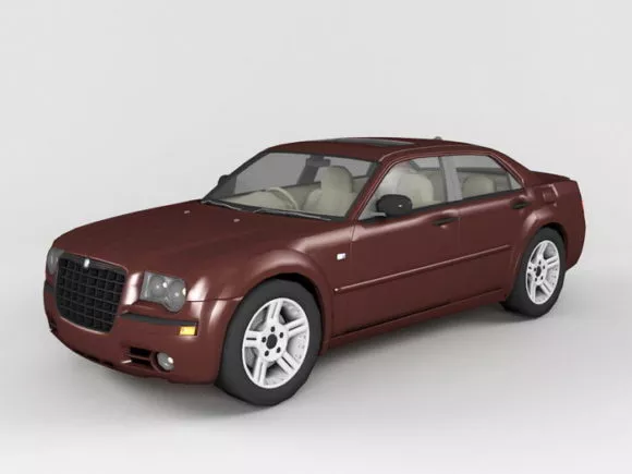 Green Aston Martin Db9 Car 3d model
