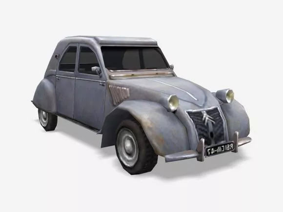 Hover Car Spacecraft 3d model