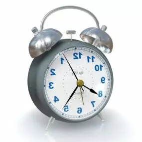 Classic Alarm Clock 3d model