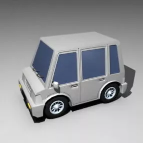 Classic Cartoon Car 3d model