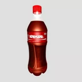 Plastic Coca Cola Bottle 3d model