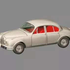 Jaguar Classic Car 3d model