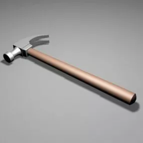 Claw Hammer Household Tool 3d model