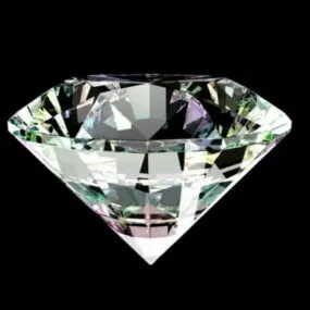 Clear Perfect Diamond 3d model