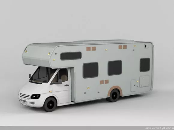 Campervan Van 3d model Campervan Van 3d model