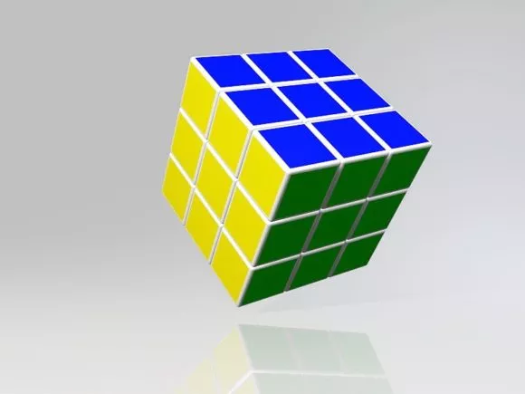 Yellow Snowboard 3d model