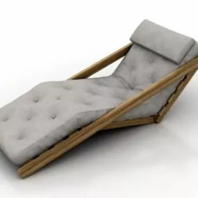 Comfortable Lounge Chair 3d model