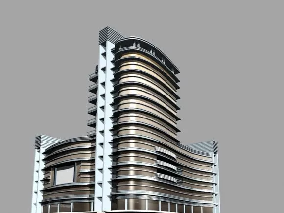 Building Facade Rock Texture 3d model