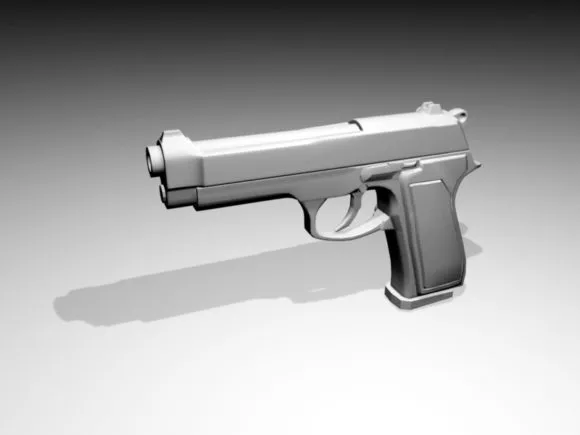 Gun System Flak37 3d model
