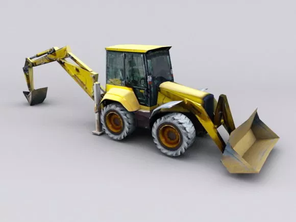Oxcart Vehicle 3d model
