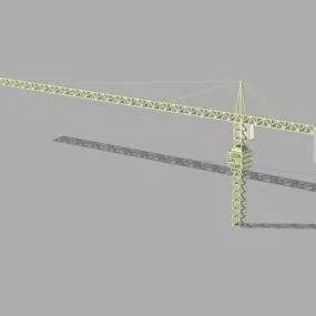 Construction Large Crane 3d model