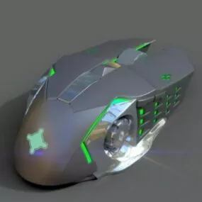 Gaming Wireless Mouse 3d model