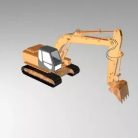 Crawler Excavator 3d model