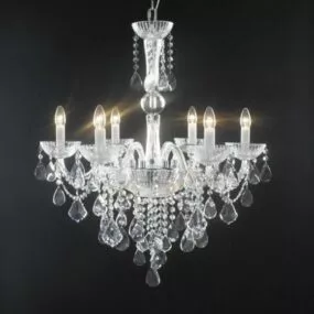 Crystal Chandelier Lighting Lamp 3d model