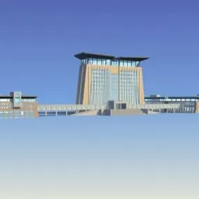 Headquarter Office Building 3d model
