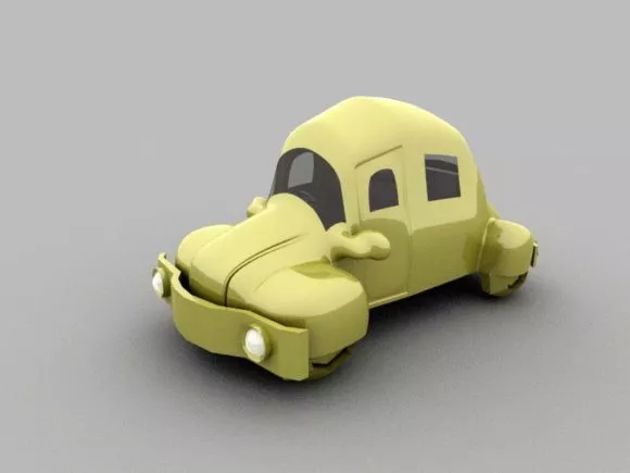 Low Poly Spiderman Character 3d model