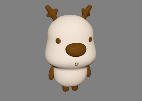 Sculpture Tiger 3d model