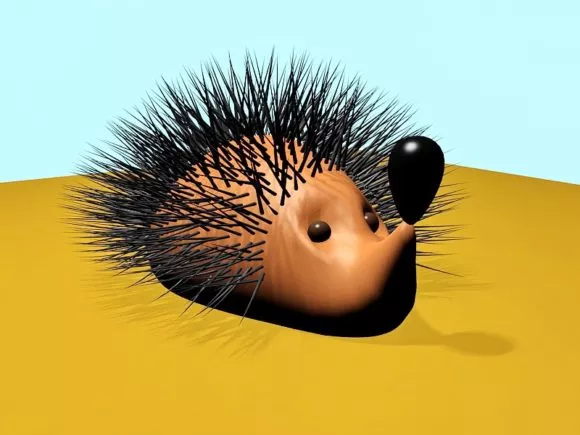 Bandic Mask Cartoon Character 3d model