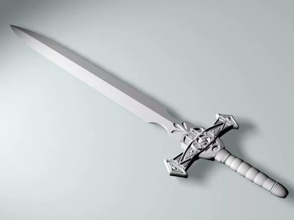 Dark Knight Sword 3d model Dark Knight Sword 3d model