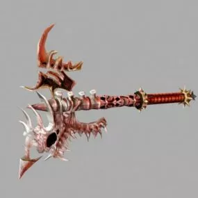 Gaming Demon Axe 3d model