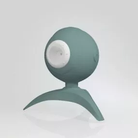 Computer Camera Sphere 3d model