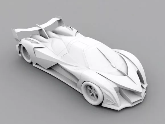 Nissan Gtr Nismo Sports Car 3d model