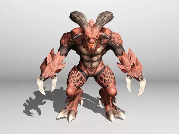 Big Horn Ram Medal 3d model