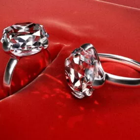 Engagement Diamond Ring 3d model