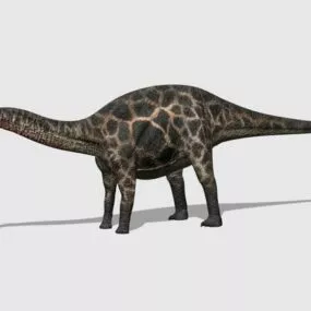 Giant Dicraeosaurus Dinosaur 3d model