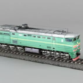Locomotive Diesel Type 3d model