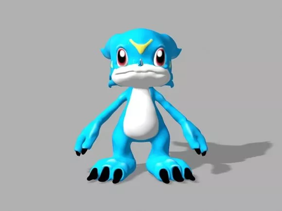 Butterfly Dragon 3d model