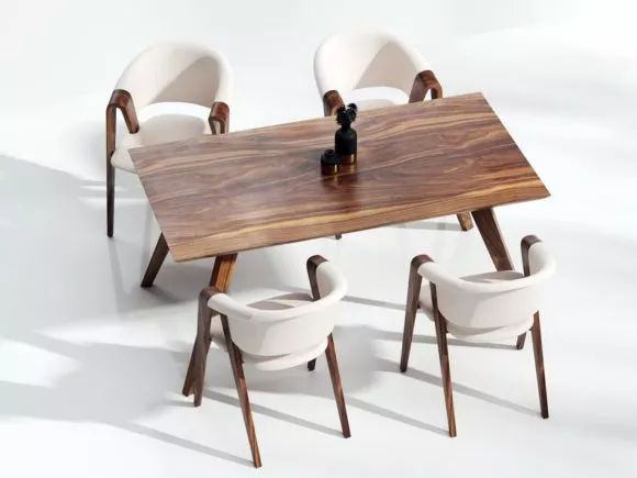 Low Table Steel Frame Leg 3d model