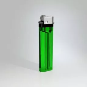 Plastic Lighter 3d model