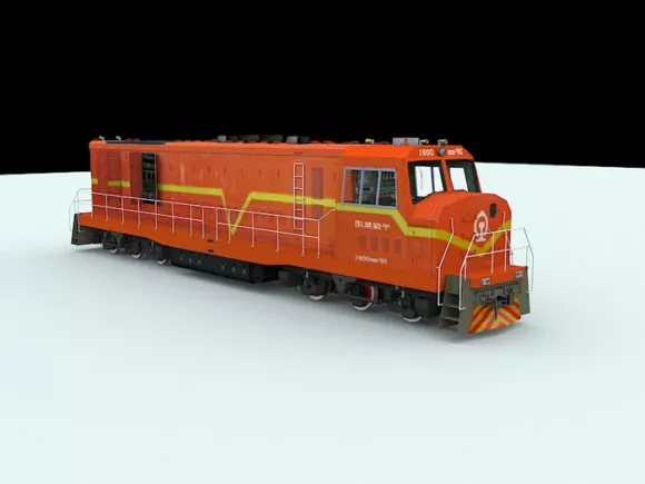 Dongfeng Locomotive 3d model Dongfeng Locomotive 3d model