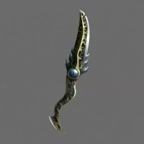 Eye Dagger 3d model
